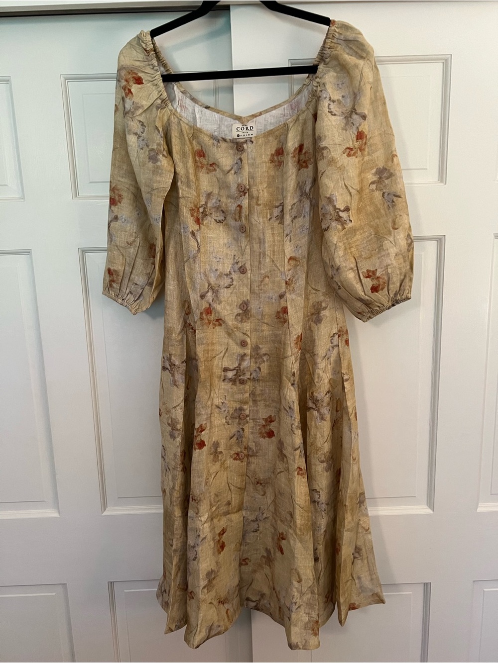 Cord Studio Floral Midi Dress- Size XS